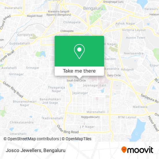 Josco Jewellers map