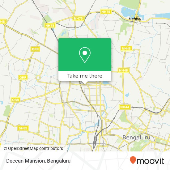 Deccan Mansion map