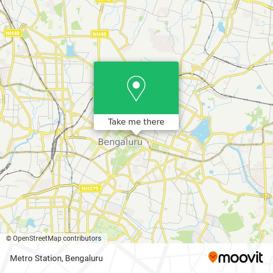 Metro Station map