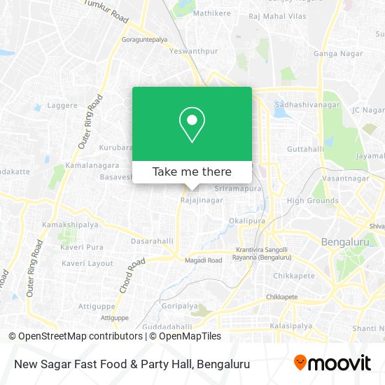 New Sagar Fast Food & Party Hall map