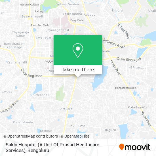 Sakhi Hospital (A Unit Of Prasad Healthcare Services) map