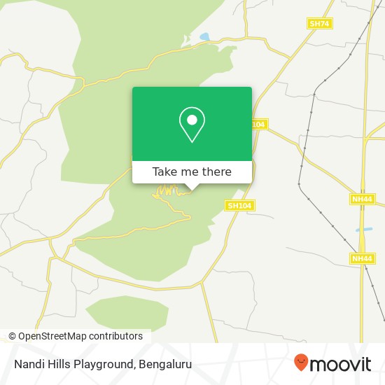 Nandi Hills Playground map