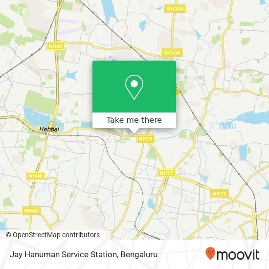 Jay Hanuman Service Station map