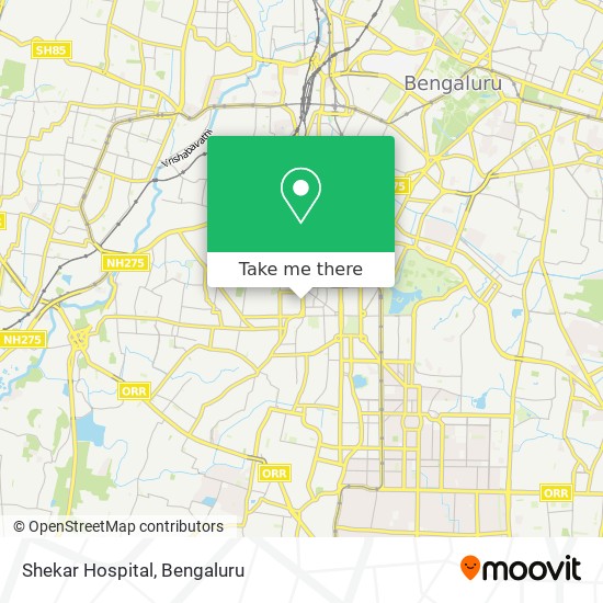 Shekar Hospital map