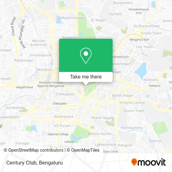 Century Club map