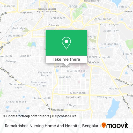 Ramakrishna Nursing Home And Hospital map