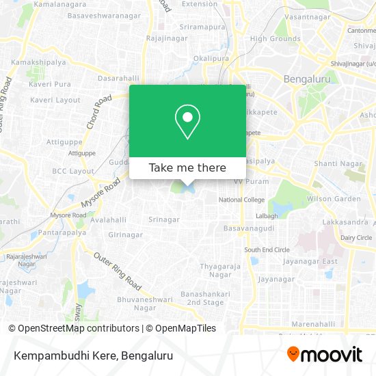 Kempambudhi Kere map
