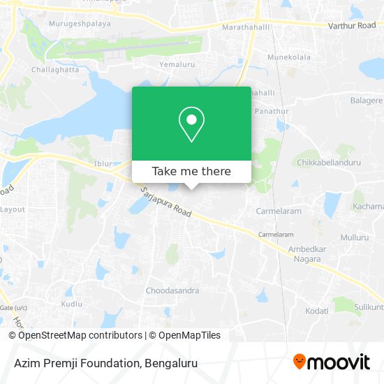Azim Premji Foundation map