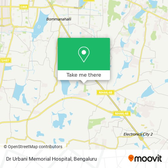 Dr Urbani Memorial Hospital map