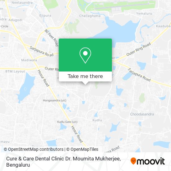 Cure & Care Dental Clinic Dr. Moumita Mukherjee map