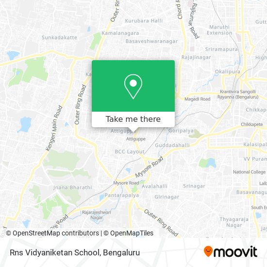 Rns Vidyaniketan School map