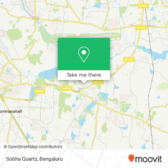 Sobha Quartz map