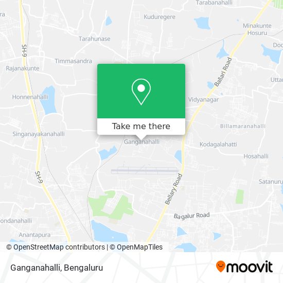 Ganganahalli map