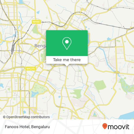 Fanoos Hotel map