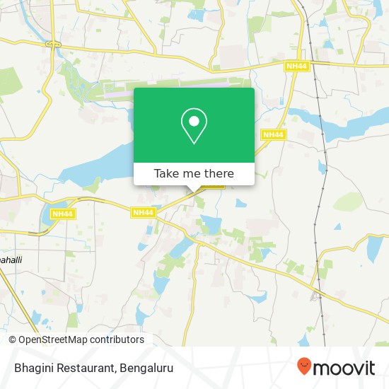 Bhagini Restaurant map