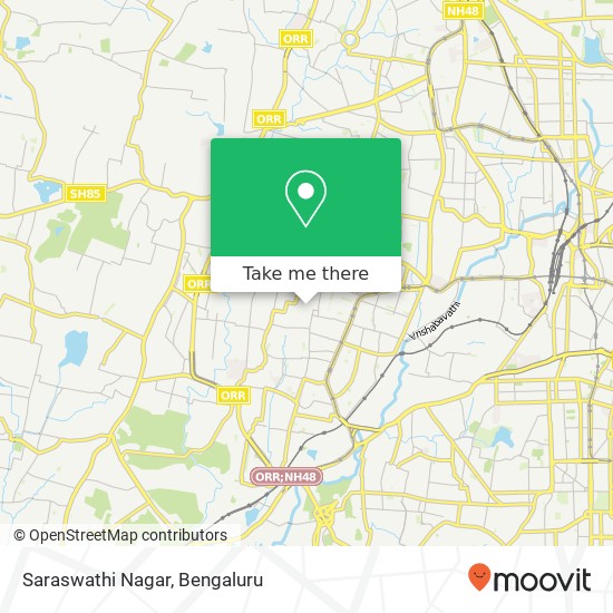Saraswathi Nagar map