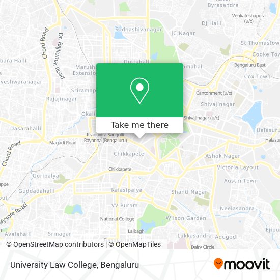 University Law College map