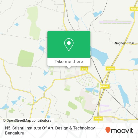 N5, Srishti Institute Of Art, Design & Technology map