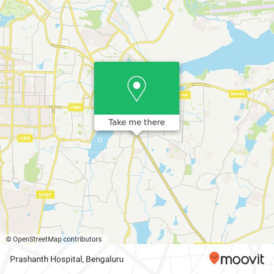 Prashanth Hospital map