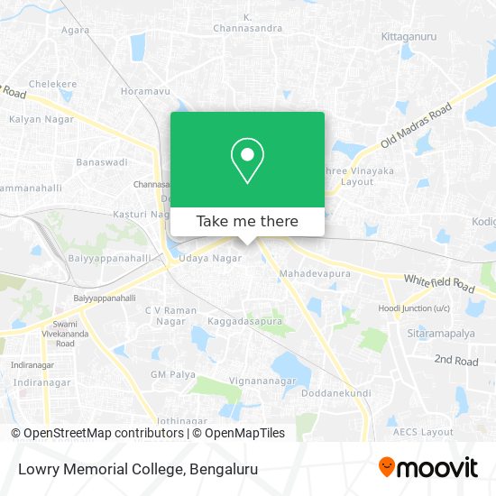 Lowry Memorial College map