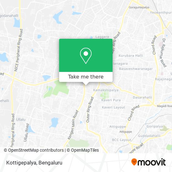 Kottigepalya map