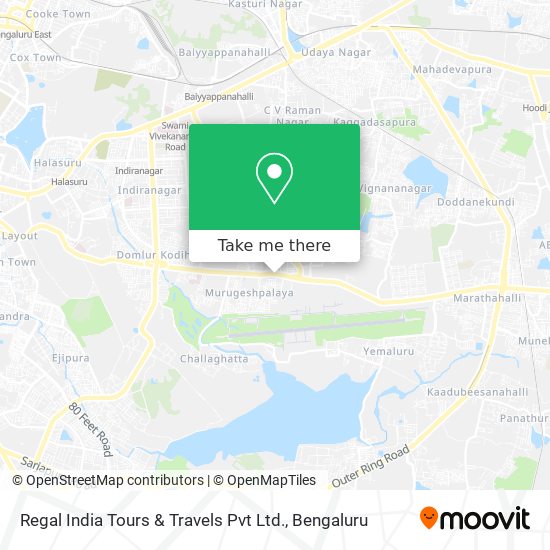 Regal India Tours & Travels Pvt Ltd. map