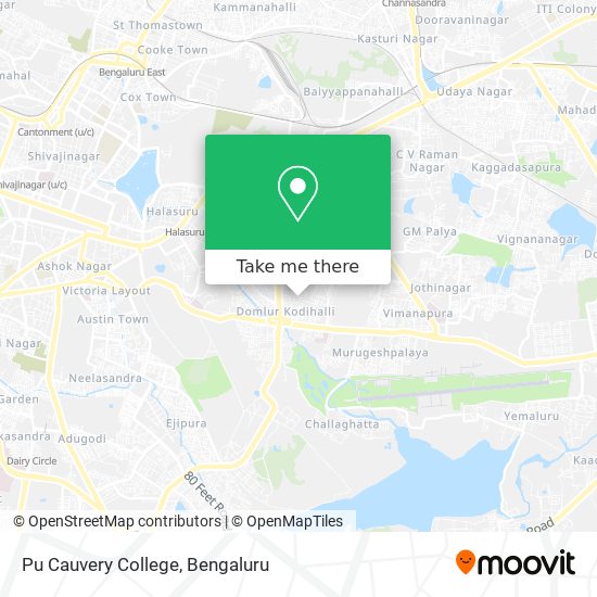 Pu Cauvery College map