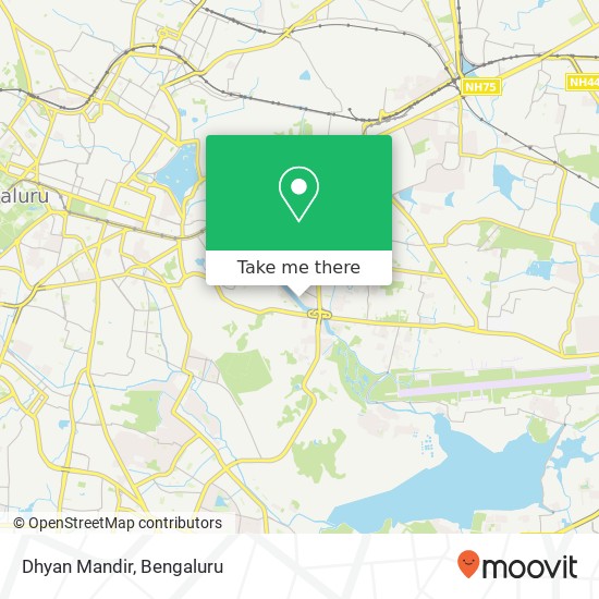 Dhyan Mandir map