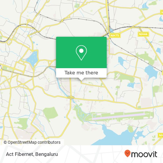 Act Fibernet map