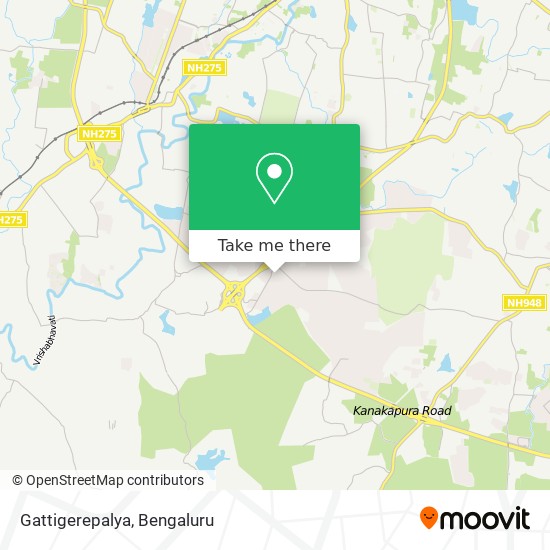 Gattigerepalya map