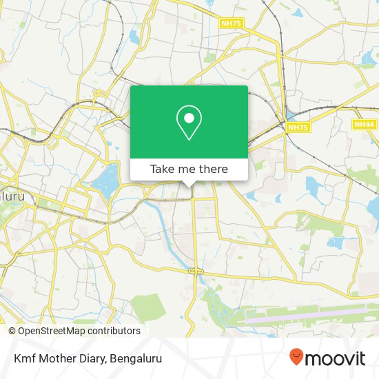 Kmf Mother Diary map