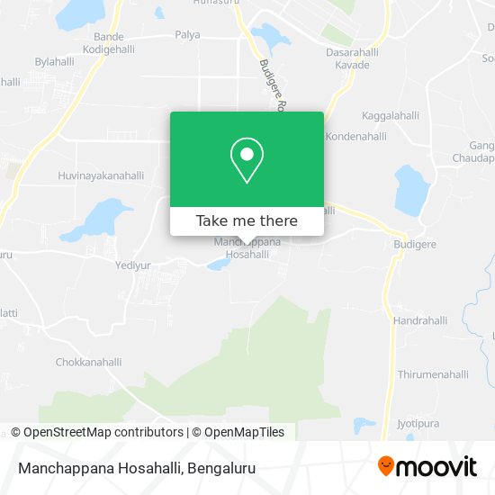 Manchappana Hosahalli map