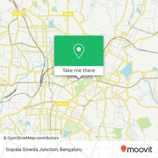 Gopala Gowda Junction map