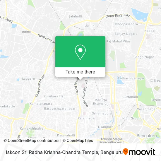 Iskcon Sri Radha Krishna-Chandra Temple map