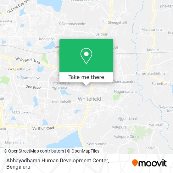 Abhayadhama Human Development Center map