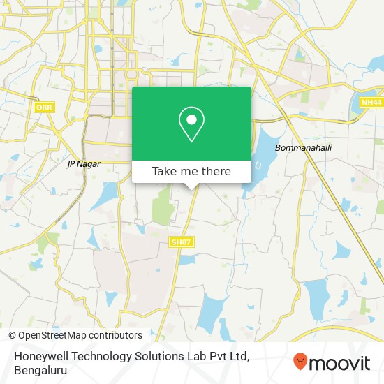 Honeywell Technology Solutions Lab Pvt Ltd map