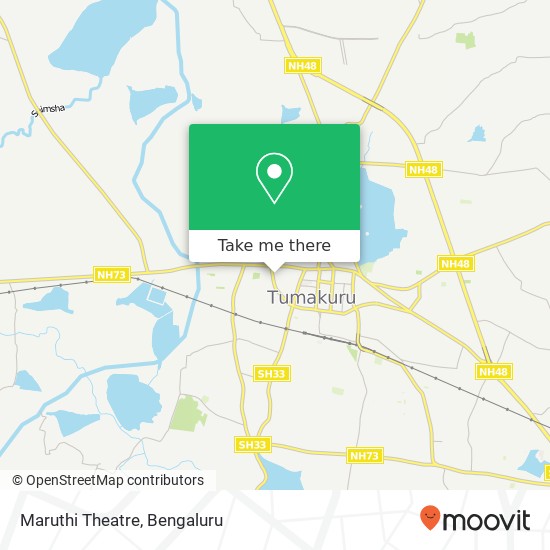 Maruthi Theatre map