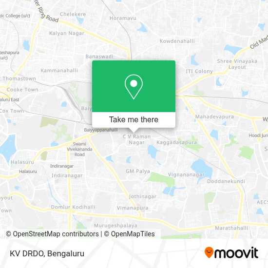 Kv Drdo map