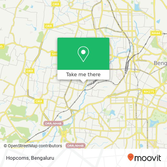 Hopcoms map