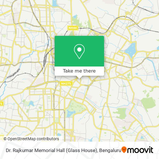 Dr. Rajkumar Memorial Hall (Glass House) map