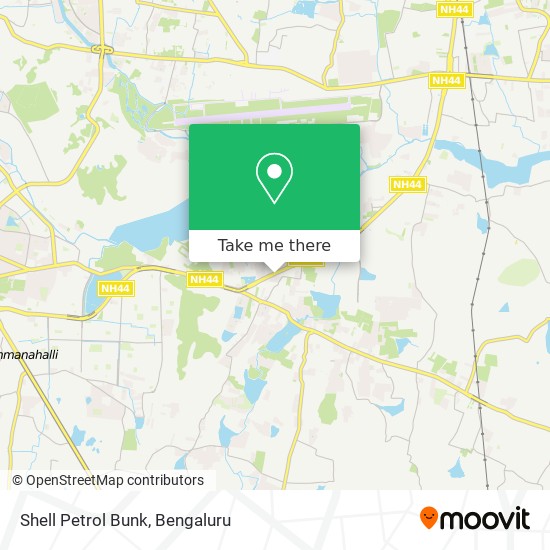 Shell Petrol Bunk map