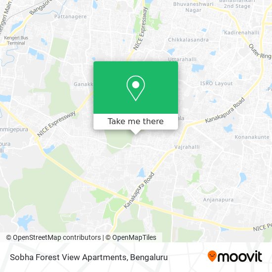 Sobha Forest View Apartments map