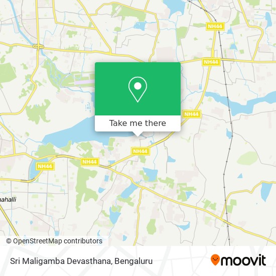 Sri Maligamba Devasthana map