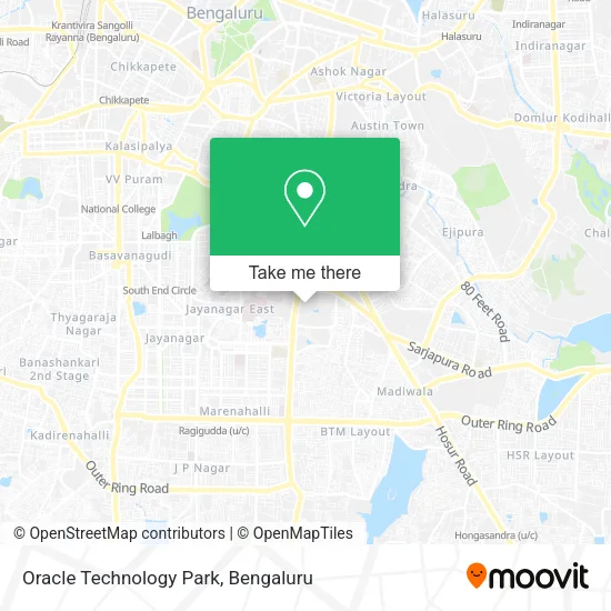 Oracle Technology Park map