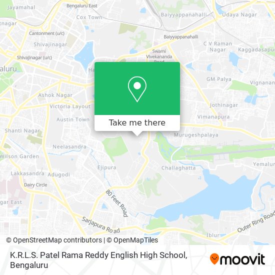 K.R.L.S. Patel Rama Reddy English High School map