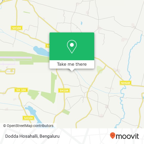 Dodda Hosahalli map