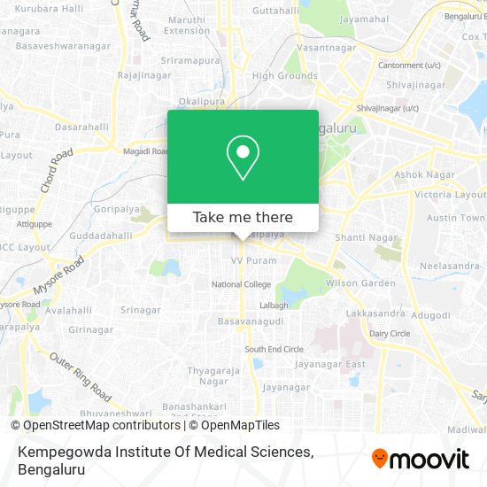 Kempegowda Institute Of Medical Sciences map