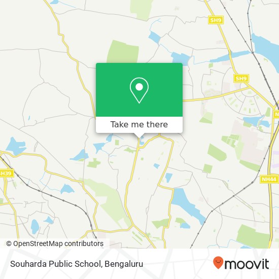 Souharda Public School map