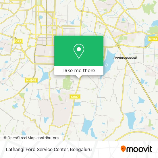 Lathangi Ford Service Center map