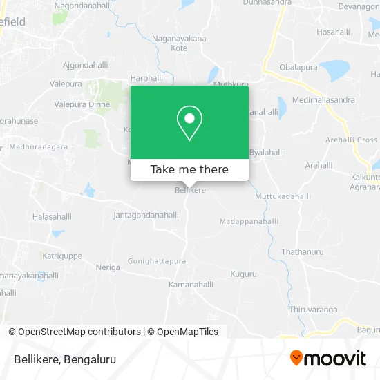 Bellikere map
